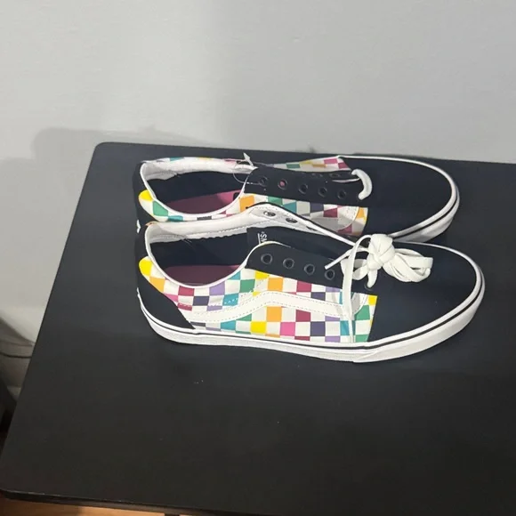 Vans Colorful Checkered Sneakers - Picture 2 of 6